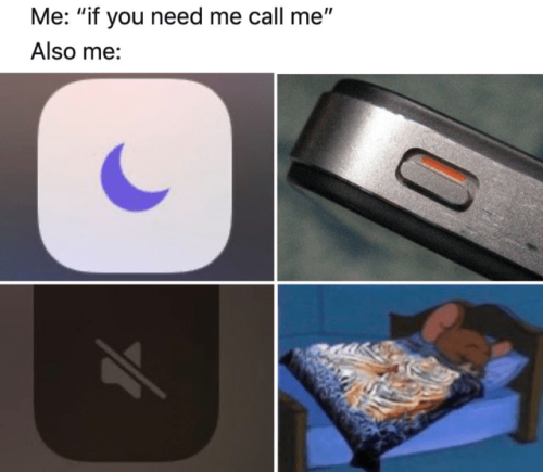"If you Need call me" | donot disturb meme