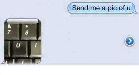 sending Picture of U