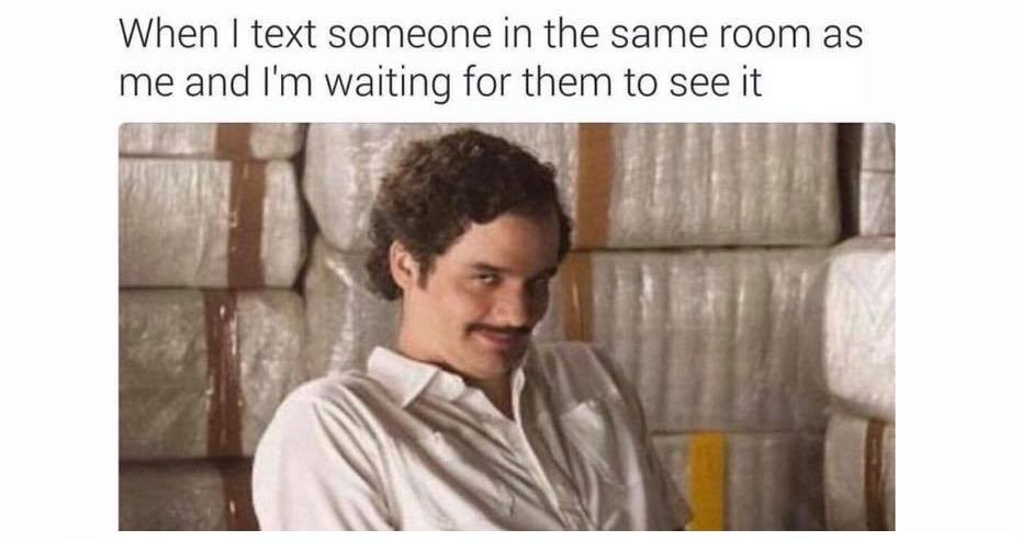waiting for reply