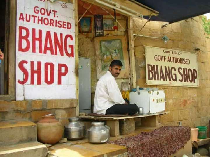 Bhang shop