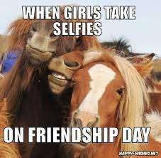 when girls take selfie