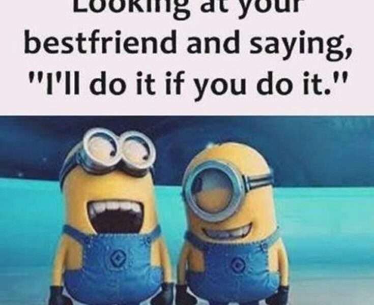 Looking at your best friend