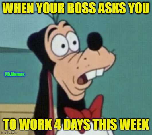 When you boss ask