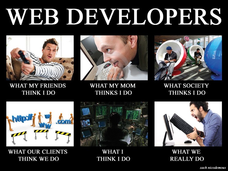 Developers reality