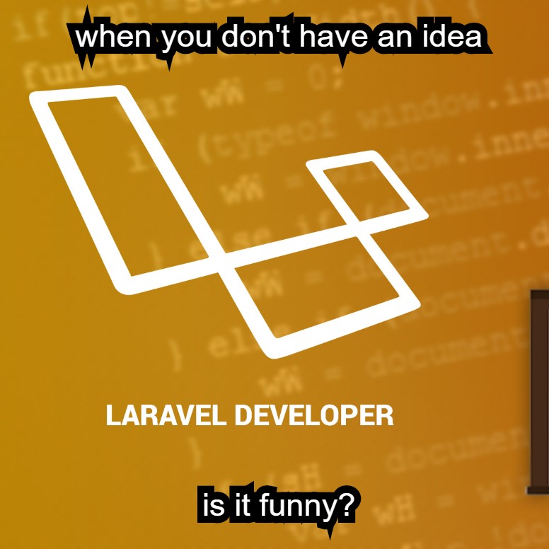 Laravel gig when you don't know about it